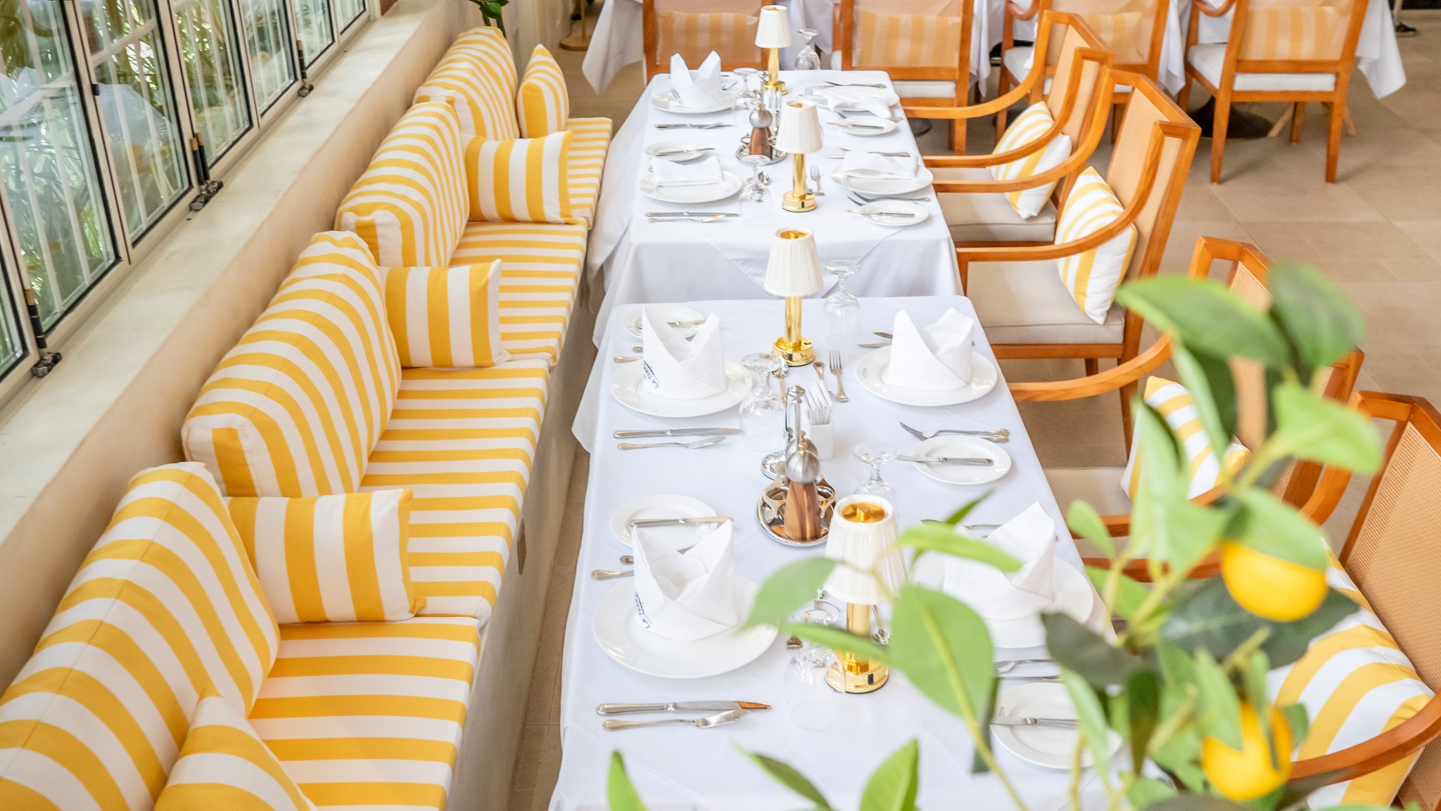 La Terrasse lounge seating